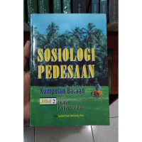 Image of Sosiologi Pedesaan kumpulan bacaan