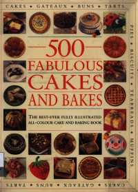 Image of 500 fabulous cakes and bakes