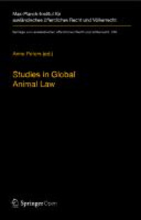 Image of Studies in global animal law