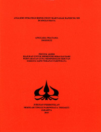 Image of ANALISIS STRATEGI BISNIS SWOT MARTABAK BANDUNG 999 DI JOGLO RAYA