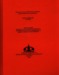 Image of PEMANFAATAN AMPAS SUSU ALMOND PADA PEMBUATAN MARZIPAN