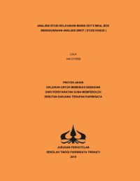 Image of ANALISIS STUDI KELAYAKAN BISNIS OEY’S MEAL BOX MENGGUNAKAN ANALISIS SWOT ( STUDI KASUS )