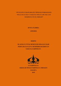 Image of PENELITIAN EKSPLORATIF TIPOLOGI PSIKOGRAFIS WISATAWAN DAN  FASILITAS WISATA DI VOLCANO TOURISM GUNUNG MERAPI