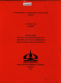 Image of PEMBUATAN SOSIS AYAM DENGANWORTEL SEBAGAI PENGGANTIDAGING AYAM