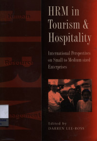 Image of HRM in tourism and hospitality : international perspectives on small to medium-sized enterprises