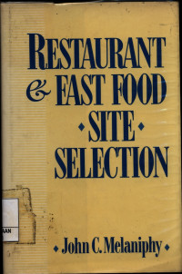 Image of Restaurant and Fast Food Site Selection
