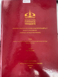 Image of ANALISIS STRATEGI PENGEMBANGAN WISATA SUNGAI DI KOTA PALEMBANG  (Studi Kasus di Sungai Musi Sekanak)