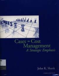 Image of Cases in cost management : a strategic emphasis
