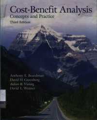 Image of Cost-benefir analysis : concepts and practice