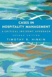 Image of Cases In Hospitality Management : A Critical Incident Approach