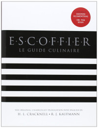 Image of ESCOFFIER : le guide culinaire