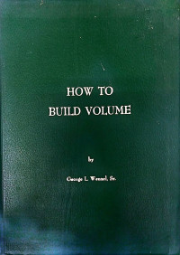 Image of How To Build Volume
