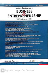 Image of Indonesian Journal of Business & Entrepreneurship