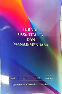 Image of Jurnal Hospitality Dan Manajemen Jasa