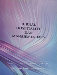 Image of Jurnal Hospitality Dan Manajemen Jasa