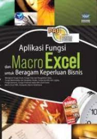 Image of PAS Aplikasi Fungsi dan Macro Exel untuk Beragam Keperluan Bisnis