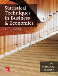 Image of Statistical Techniques in BUSINESS & ECONOMICS