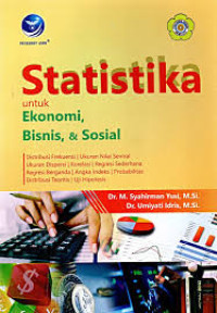 Image of Statistik untuk Ekonomi, Bisnis, dan Sosial