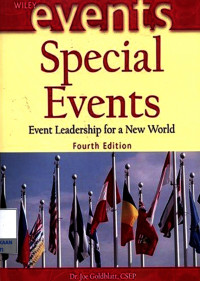 Image of Special Events: event leadership for a new world