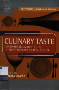 Image of Culinary taste : consumer behaviour in the international restaurant sector