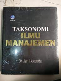 Image of Taksonomi Ilmu Manajemen