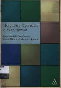 Image of Hospitality operations : a systems approach