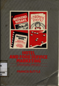 Image of Hotel and Food Service Marketing : A managerial Approach