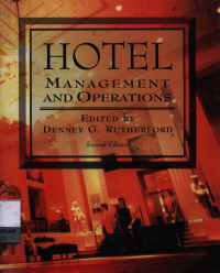 Image of Hotel management and operations