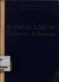 Image of Kamus Umum Perancis - Indonesia