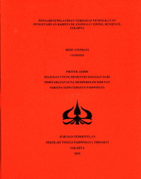 Image of PENGARUH PELATIHAN TERHADAP PENINGKATANPENGETAHUAN BARISTA DI ANOMALI COFFEE, SENOPATI,JAKARTA