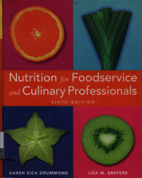 Image of Nutrition for foodservice and culinary professionals : by Karen Eich Drummond and Lisa M. Brefere