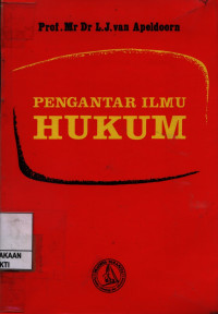Image of Pengantar Ilmu Hukum