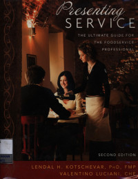 Image of Presenting service : the ultimate guide for the foodservice professional
