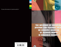 Image of The Influence of Education, Attitude and Personal Values on Economic Behavioe of Married Women in Sidoarjo Regency