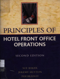Image of Principles of hotel front office operations