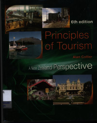 Image of Principles of tourism : a new zealand perspective