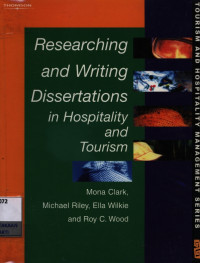 Image of Researching and writing dissertations in hospitality and tourism