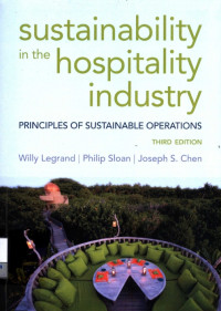 Image of Sustainability in the Hospitality Industry: principles of suistainable operations