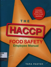 Image of The HACCP Food safety employee manual