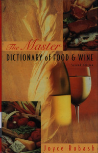 Image of The master dictionary of food and wine