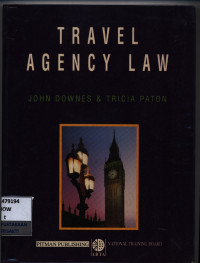 Image of Travel agency law : John Downes and Tricia Paton