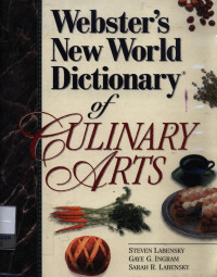 Image of Webster's New World Dictionary of Culinary Arts