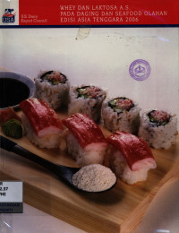 Image of Whey dan Laktosa A.S. Pada Daging dan seafood olahan edisi Asia Tenggara 2006