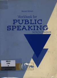 Image of Workbook for public speaking